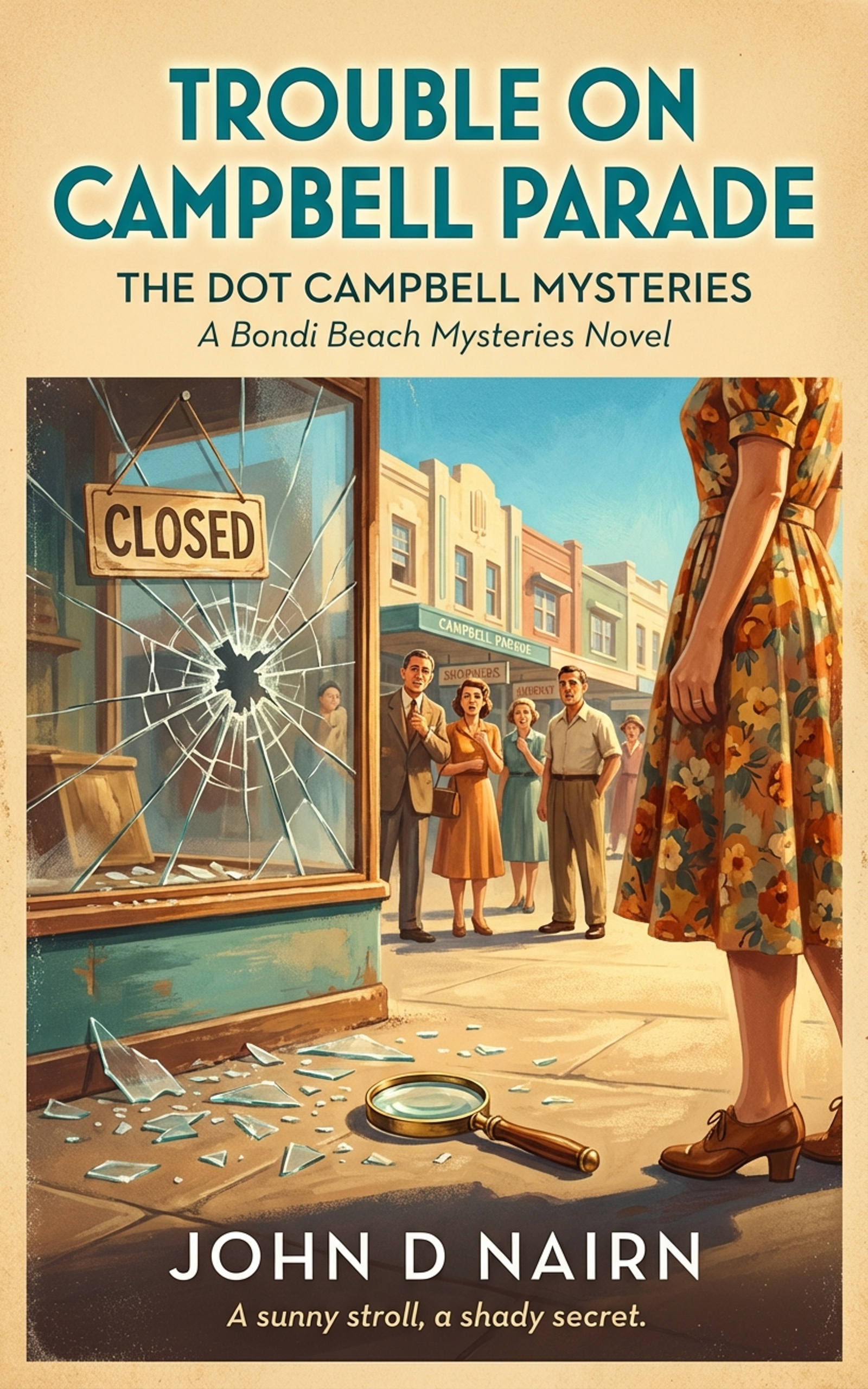 Cover of Trouble on Campbell Parade