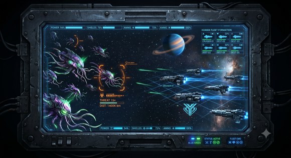 Fleet tactical display — The Black